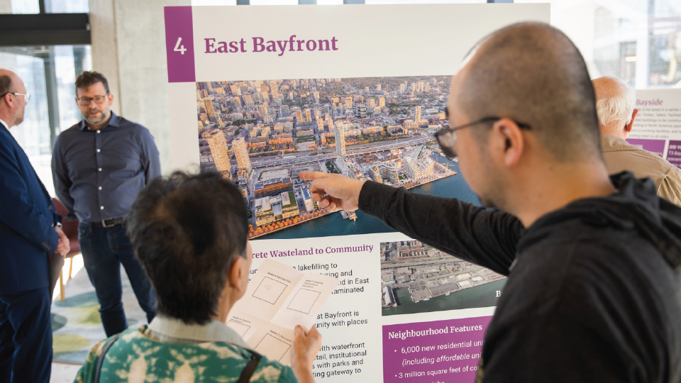 Open House Recap A Sneak Peek at the Future Eastern Waterfront